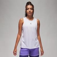 Nike Jordan Sport Women's Diamond Tank Top - White - Polyester/Cotton/Rayon