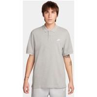 Nike FN3894-063 Club Polo Shirt Men/'s DK Grey Heather/White Size 2XL