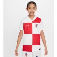 Croatia 2024/25 Stadium Home Older Kids' Nike Dri-FIT Football Replica Shirt - White - Polyester