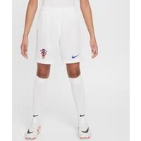 Croatia 2024/25 Stadium Home/Away Older Kids' Nike Dri-FIT Football Replica Shorts - White - Polyester