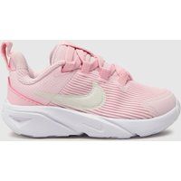 Nike pale pink star runner 4 Girls Toddler trainers