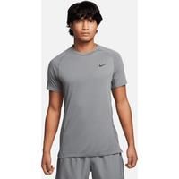 Nike Flex Rep Men's Dri-FIT Short-Sleeve Fitness Top - Grey - Polyester/Cotton
