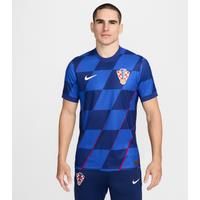 Croatia 2024/25 Match Away Men's Nike Dri-FIT ADV Football Authentic Short-Sleeve Shirt - Blue - Polyester