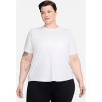 Nike One Classic Dri-Fit Short Sleeve Top for Women (Plus Sizes), White, FN2800-100, 3X