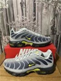 Nike Air Max Plus Metallic Silver Men’s Size Uk 11 Eur 46 US 12 FZ4622-001