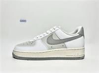 Nike Air Force 1 07 Low Trainers Unisex Next Nature White Grey Yellow UK Size 6