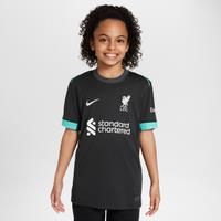 Liverpool F.C. 2024/25 Stadium Away Older Kids' Nike Dri-FIT Football Replica Shirt - Black - Polyester