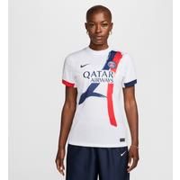 Nike Women/'s PSG W Nk Df Stad JSY Ss Aw Shirt, White/Midnight Navy/Midnight Navy, L