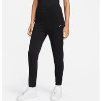 Nike Sportswear Chill Terry Women's Slim High-Waisted French Terry Tracksuit Bottoms - Black - Raised Seams At The Centre Of The Front