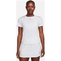 Nike One Classic Women's Dri-FIT Short-Sleeve Top - White - Polyester/Elastane