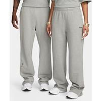 Nike NOCTA NOCTA Fleece CS Open-Hem Tracksuit Bottoms - Grey - Cotton/Polyester