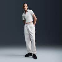 Nike Sportswear Phoenix Fleece Women's High-Waisted Oversized Tracksuit Bottoms - Brown - Cotton/Polyester