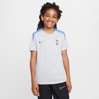 Tottenham Hotspur Strike Older Kids' Nike Dri-FIT Football Short-Sleeve Knit Top - Grey - Polyester