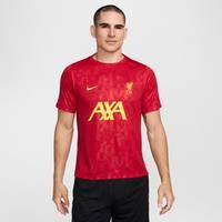 Liverpool F.C. Academy Pro Men's Nike Dri-FIT Football Pre-Match Short-Sleeve Top - Red - Polyester