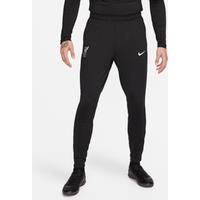 Liverpool F.C. Strike Men's Nike Dri-FIT Football Knit Pants - Black - Polyester/Elastane