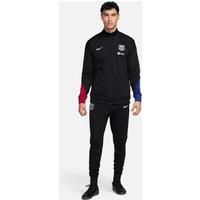 F.C. Barcelona Strike Men's Nike Dri-FIT Football Knit Tracksuit - Black - Polyester
