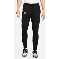 F.C. Barcelona Tech Fleece Men's Nike Football Joggers - Black - Cotton/Polyester