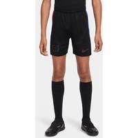 F.C. Barcelona 2024/25 Stadium Away Older Kids' Nike Dri-FIT Football Replica Shorts - Black - Polyester