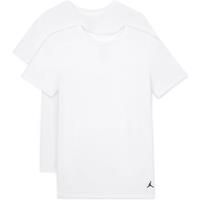 Nike Jordan Older Kids' Flight Base T-Shirts (2-Pack) - White - Cotton