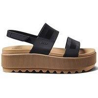 Reef WOMENS WATER VISTA HIGHER BLACK/TAN UK 8