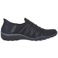 Skechers Womens BreatheEasy Roll With Me Slip On Trainers