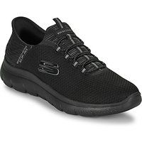 Skechers Men/'s Summits HIGH Range Slip-On, Black Mesh Trim Black, 9.5 UK