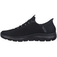 Skechers Men/'s Summits HIGH Range Sneaker, Black, 9 UK Wide