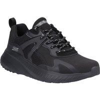 Skechers Men/'s BOBS Squad Chaos Elevated Drift Trainers, Black Synthetic/Mesh, 8 UK