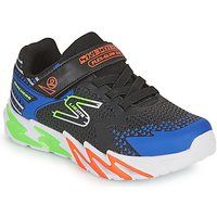 Skechers Unisex Kids Flex-glow Bolt Slip-On, Black, 2 UK