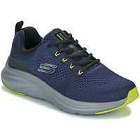 Skechers Men/'s Vapor Foam Trainers, Navy Mesh/Synthetic/Lime Trim, 8 UK