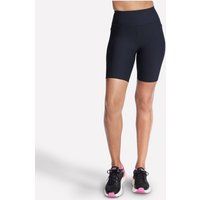 Debenhams Women's Skechers Goflex Rib High Waist 8 Inch Bike Short Bold Black | Size: Small