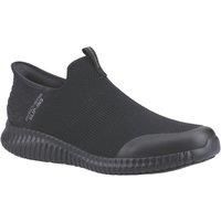 Skechers Cessnock - Rylind SR Size 6 Black Slip-On Occupational Work Shoes (345XT)