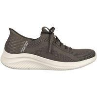 Skechers Ultra Flex 3.0 Brilliant Path Textile Women's Olive Trainers New