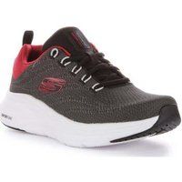 Skechers Vapor Foam Mens Trainers In Black Red UK 7