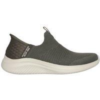 Skechers Women/'s Ultra Flex 3.0 Cozy Streak Ultra Flex 3.0 Cozy Streak, Olive Knit Trim, 8 UK