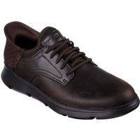Skechers Mens Garza Gervin Trainers - Chocolate - UK 7