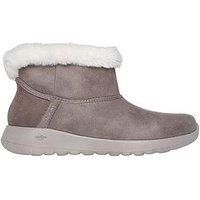 Skechers Slip-Ins Perform Tex Chugga Boot - Dark Taupe - Grey