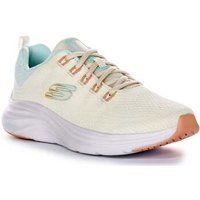 Skechers Vapor Foam Sporty Lace Up Air Cooled Trainers Beige Womens UK 3 - 8
