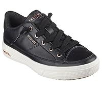 Skechers Women/'s Arch FIT Arcade ON My Way Sneaker, Black, 3 UK