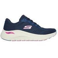 Skechers ARCH FIT 2.0 BIG LEAGUE, Women/'s Sneaker, Navy, 4 UK