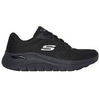 Skechers Women/'s Arch FIT 2.0 Big League Sneaker, Black, 4 UK