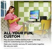 HP OMEN 27 Gaming Monitor, 27/'/' Full HD IPS 165hz, Gaming Console Compatible, 2x HDMI 2.0, 1x DisplayPort 1.4, AMD FreeSync Premium, Tilt Pivot & height adjustments, VESA Mountable, Black
