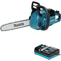 Makita UC022G 40v Max XGT Cordless Brushless Chainsaw 350mm Toolless Change 1 x 5ah Li-ion Charger