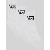 Vans Kid'S Classic Crew Socks - White
