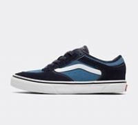 Vans navy & white rowley classic Boys Youth trainers