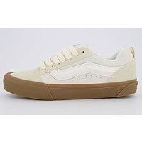 Vans Unisex Knu Skool Trainers - White/Off White