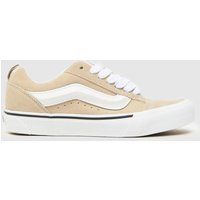 Vans Knu Skool  in White & Beige