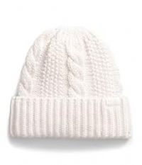 THE NORTH FACE Women/'s Oh Mega Beanie Hat, White Dune, One Size