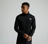 The North Face Mens 24/7 1/4 Zip Tee - Black