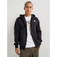 The North Face Men/'s Simple Dome Full Zip Track Jacket, Tnf Black, S